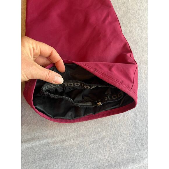 Volcom women’s ski snowboard pants Xs maroon bootcut stretch snow winter - Picture 8 of 9